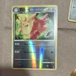Pokemon TCG Clefable 41/95 Call of Legends Reverse Holo Rare 80HP Stage 1 2011 - Image 1