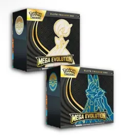 Pokemon TCG Mega Evolution Lucario & Gardevoir ETB Elite Trainer Box PRESALE - Image 1