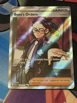 Boss's Orders [Corbeau] Ultra Rare ME: Ascended Heroes 256/217 NM Pokemon - Image 1