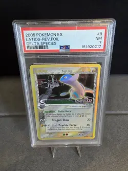 Pokemon Latios EX Delta Species Reverse Holo 9/113 PSA 7 Nintendo 2005 - Image 1