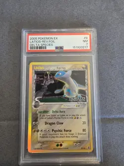 Pokemon Latios EX Delta Species Reverse Holo 9/113 PSA 7 Nintendo 2005 - Image 2