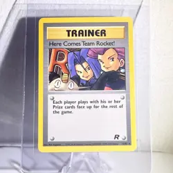 Here Comes Team Rocket 71/82 Team Rocket NM Pokemon Rare 2000 WOTC Vintage - Image 1