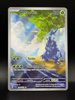 Heracross 194/193 Paldea Evolved Illustration Rare Pokemon TCG NM Pack Fresh - Image 1