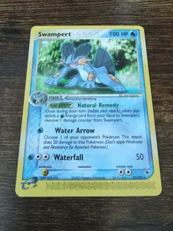 Pokemon EX Ruby and Sapphire Swampert 23/109 - Image 1
