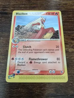 Pokemon EX Ruby and Sapphire Blaziken 15/109 - Image 1