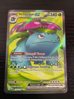 Venusaur ex Ultra Rare 182/165 Scarlet & Violet 151 Pokemon TCG NM/M - Image 2