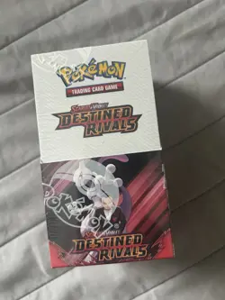 Pokemon TCG Destined Rivals Half Booster Box 18 Packs Factory New & Sealed - Image 1