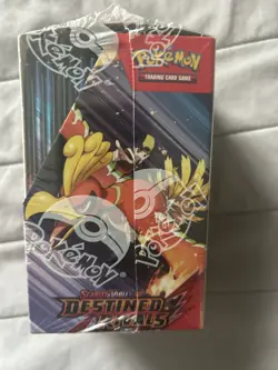 Pokemon TCG Destined Rivals Half Booster Box 18 Packs Factory New & Sealed - Image 4