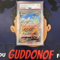 PSA 9 MINT 2022 Pokemon Japanese Space Juggler BEEDRILL V #069 Full Art - Image 1
