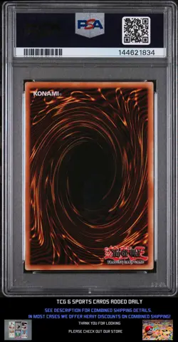 Curse Necrofear LDS3-EN009 YuGiOh Legendary Duelists S3 PSA 8 - Image 2