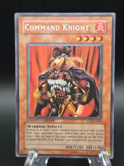 Command Knight CT1-EN003 YuGiOh Collectible Tins 2004 Secret Rare - Image 1