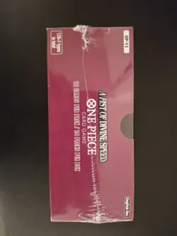One Piece-A Fist of Divine Speed Booster Box. New / Sealed. & one OP15 pack - Image 4