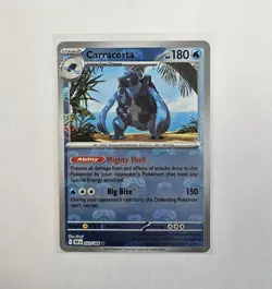 Carracosta 023/086 SV: Black Bolt Master Ball Holo NM Pokemon Card 2025 - Image 1