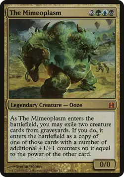 The Mimeoplasm (Commander) - Oversize Cards (Foil) - Image 1