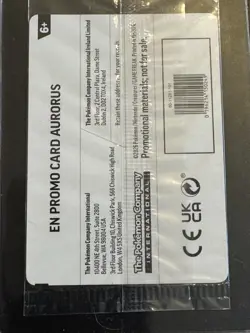 Sealed Aurorus Promo Card 024/088 Pokemon Holo Perfect Order Barnes & Noble - Image 2