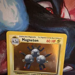 Magneton 9/102 Unlimited Base Set Holo Rare 1999 English Pokemon Card WOTC TCG - Image 5