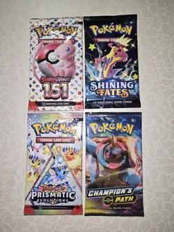 Pokemon Scarlet & Violet 151 Booster Pack Sealed Authentic Trading Cards TCG USA - Image 1