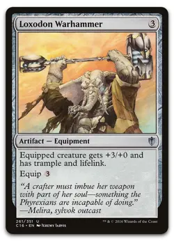 Loxodon Warhammer #261 (LP) Commander 2016 C16 Magic MTG - Image 1