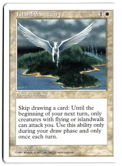 Island Sanctuary 5ED 39 Magic: The Gathering R NM - Image 1