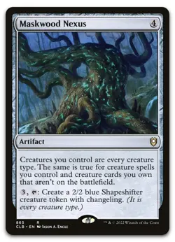 Maskwood Nexus #865 (NM) Baldur's Gate CLB Magic MTG - Image 1