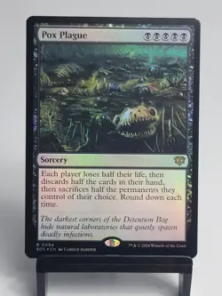 Magic The Gathering - Secrets of Strixhaven - Pox Plague - FOIL - Image 1