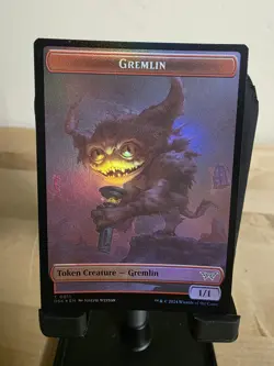 Emblem - Kaito, Bane of Nightmares #17 / Gremlin 11 (MP) Duskmourn DSK Magic MTG - Image 2