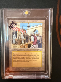 MTG BAZAAR OF BAGHDAD Arabian Nights Regular NM/MT Common Magic The Gathering - Image 1