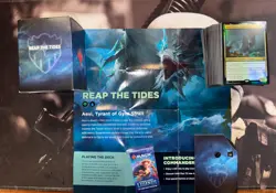 Magic The Gathering: Commander Legends deck – Reap the Tides – Aesi – Mint - Image 1