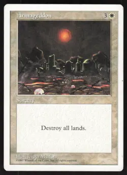 Armageddon Rare Fifth Edition Magic: The Gathering Moderately Played - Image 1