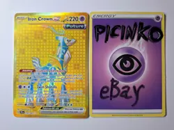 Pokemon - Iron Crown ex - 216/162 - Temporal Forces - Hyper Rare - Mint - Image 1