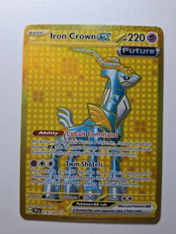Pokemon - Iron Crown ex - 216/162 - Temporal Forces - Hyper Rare - Mint - Image 3