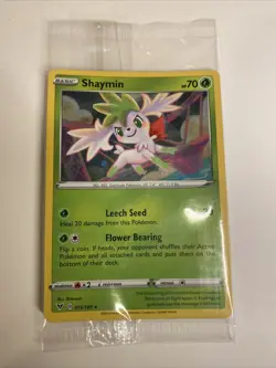 Shaymin 015/1185- SEALED Cosmo Rare Holo Vivid Voltage Pokemon TCG Promo Sealed - Image 1