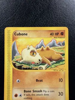 Cubone Expedition E-Reader 103/165 Pokemon TCG Komiya LP - Image 2