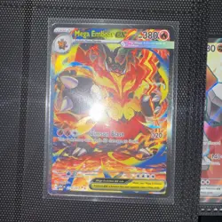Mega Emboar ex 273/217 SIR Full Art Secret Rare Pokemon Ascended Heroes NM/M - Image 1