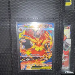 Mega Emboar ex 273/217 SIR Full Art Secret Rare Pokemon Ascended Heroes NM/M - Image 2