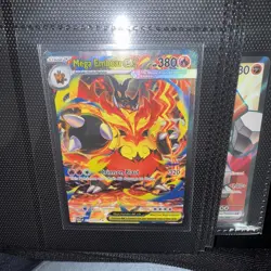 Mega Emboar ex 273/217 SIR Full Art Secret Rare Pokemon Ascended Heroes NM/M - Image 4