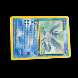 2 Vintage 1999 Pokemon TCG Fossil ARTICUNO NON-HOLO Rare 17/62 - Image 3