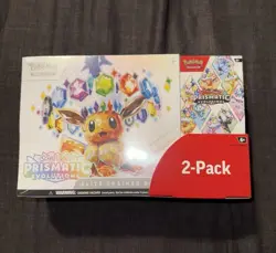 Pokemon Prismatic Evolutions Elite Trainer Box ETB Booster Bundle Costco 2-Pack - Image 1