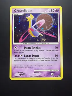 [NM+] Pokemon TCG Cresselia Great Encounters 2/106 Holo Rare SWIRL - Image 1