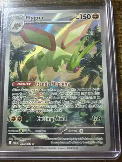 Flygon Illustration Rare 101/094, Phantasmal Flames, Full Art Holo, Pokemon TCG - Image 1