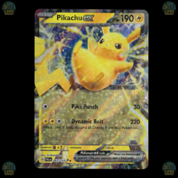 2023 Scarlet & Violet Series - Paldea Evolved Pikachu ex Double Rare #63 NM - Image 1
