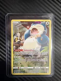 Pokemon TCG Snorlax Trainer Gallery TG10/TG30 Lost Origin Holo Ultra Rare - Image 1