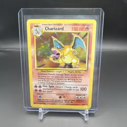 Charizard - Holo - 4/102 Base Set - WOTC Unlimited - Pokemon TCG - 1999 - Image 1