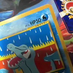 Magcargo & Totodile Neo Destiny 4 Japanese Vintage TCG Pokemon “Two4TuesMP” - Image 4