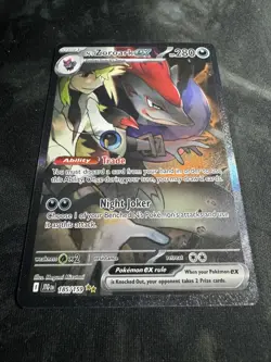 Pokemon TCG N's Zoroark EX Journey Together Sir Fresh Mint, 185/159 - Image 5