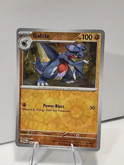 Gabite 095/182 SV04: Paradox Rift Reverse Holo Pokemon TCG NM - Image 1