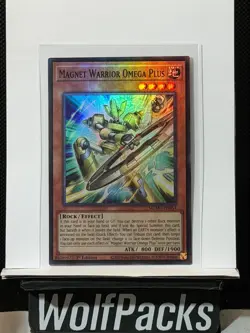 Yu-Gi-Oh! Maze of Muertos - Magnet Warrior Omega Plus MZMU-EN054 Super Rare - Image 1