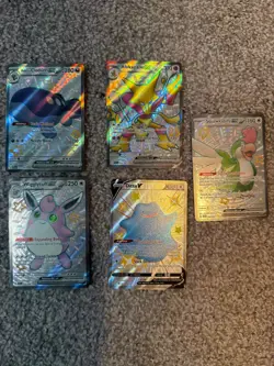 Mint shiny pokemon card lot- Paldaen fates baby shiny lot Ditto Alakazam - Image 1