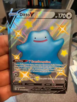 Mint shiny pokemon card lot- Paldaen fates baby shiny lot Ditto Alakazam - Image 4