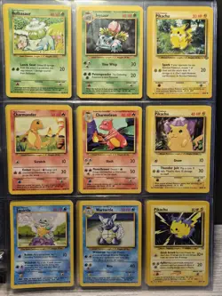 Pokemon Cards - Starter Set & Evolutions Lot - Base Set WOTC 1999 Bonus Pikachu - Image 2